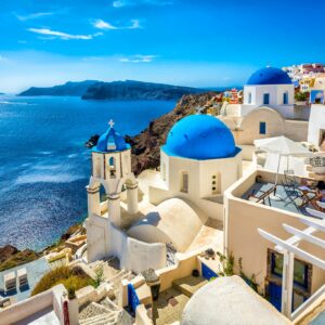 WYCIECZKA NA MALOWNICZĄ WYSPĘ WULKANICZNĄ SANTORINI