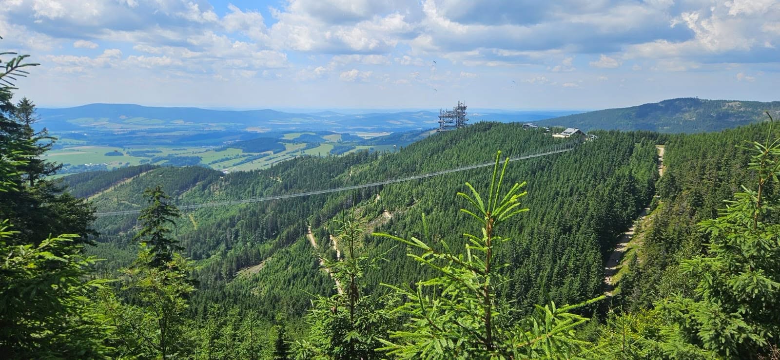 Wycieczka na Sky Bridge 721 i Spacer w Chmurach w Dolni Morava w Czechach